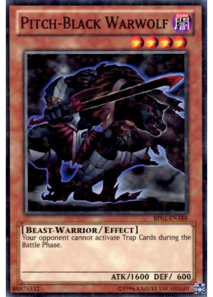 Pitch-Black Warwolf (Starfoil Rare Unlimited)