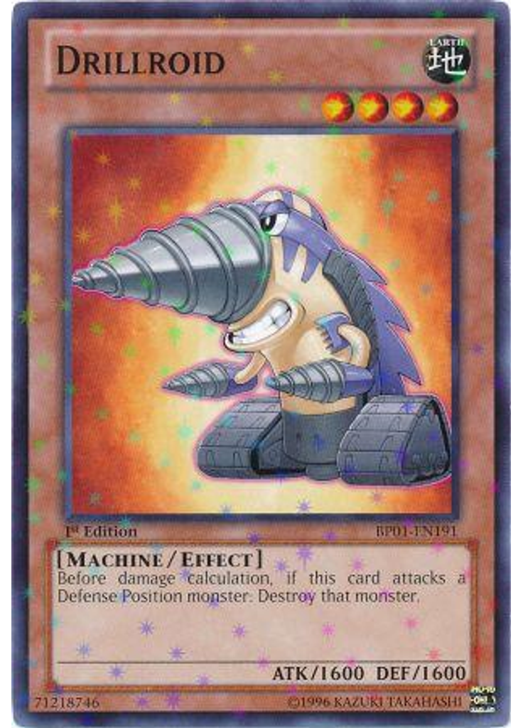 Drillroid (Starfoil Rare 1st Edition)
