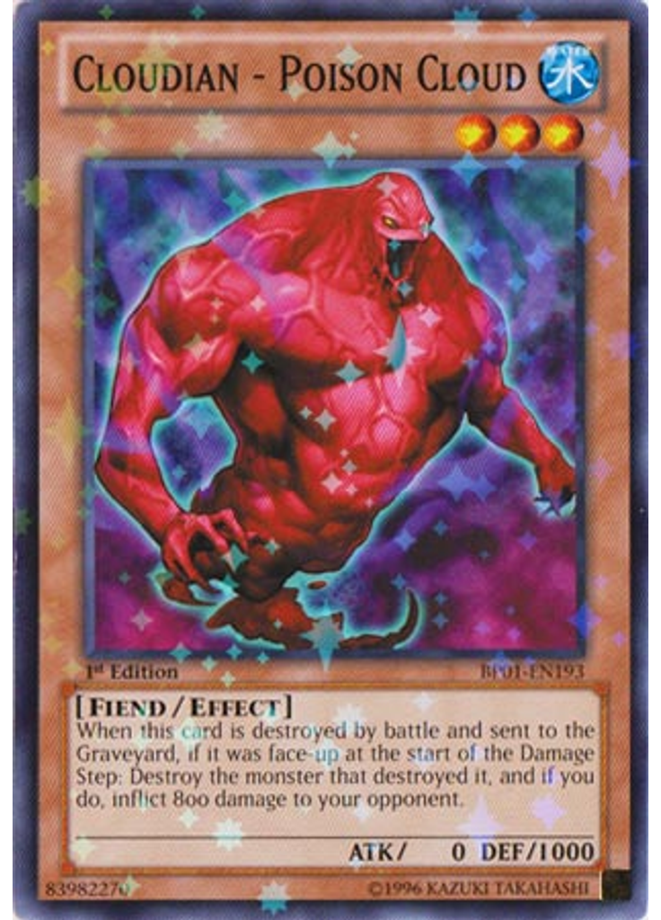 Cloudian - Poison Cloud (Starfoil Rare 1st Edition)