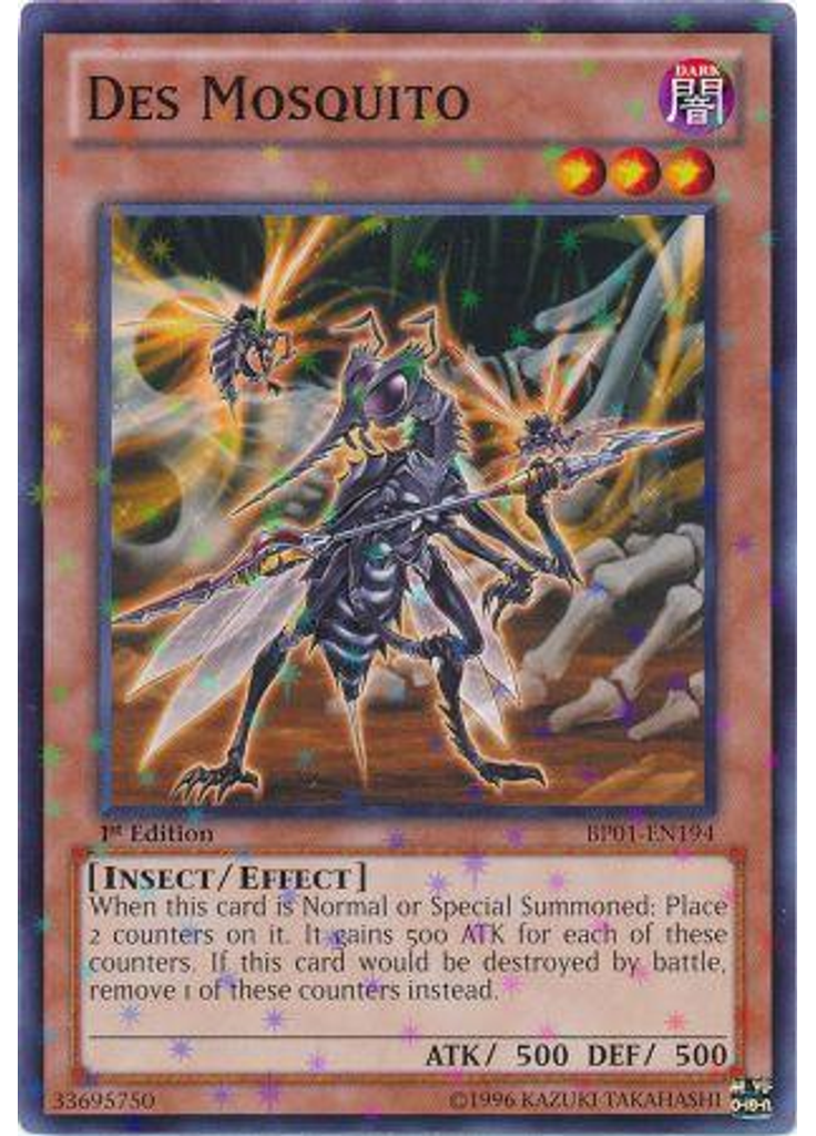 Des Mosquito (Starfoil Rare 1st Edition)