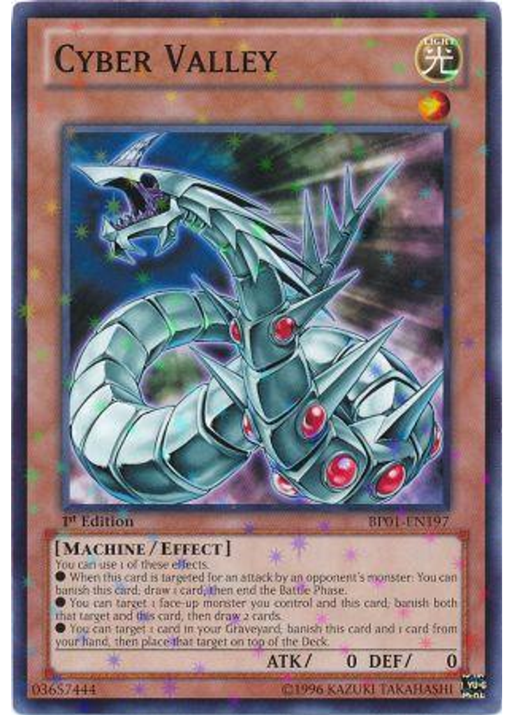 Cyber Valley (Starfoil Rare 1st Edition)