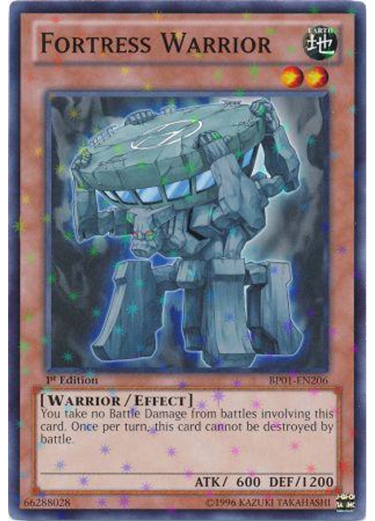 Fortress Warrior (Starfoil Rare 1st Edition)