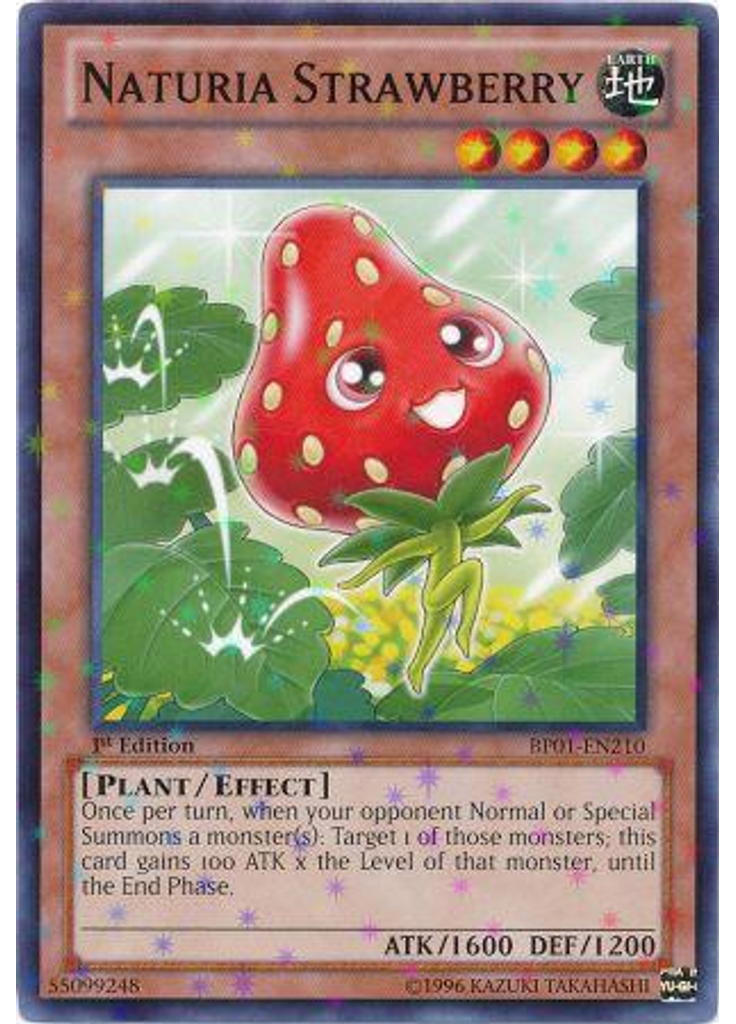 Naturia Strawberry (Starfoil Rare 1st Edition)