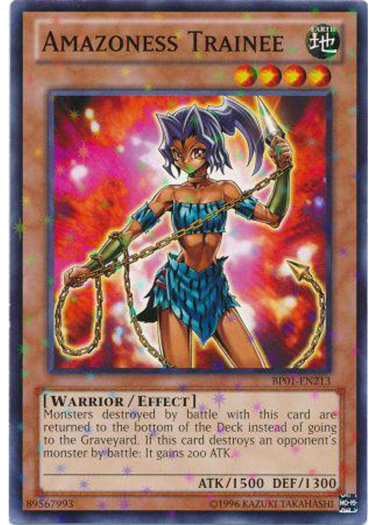 Amazoness Trainee (Starfoil Rare Unlimited)