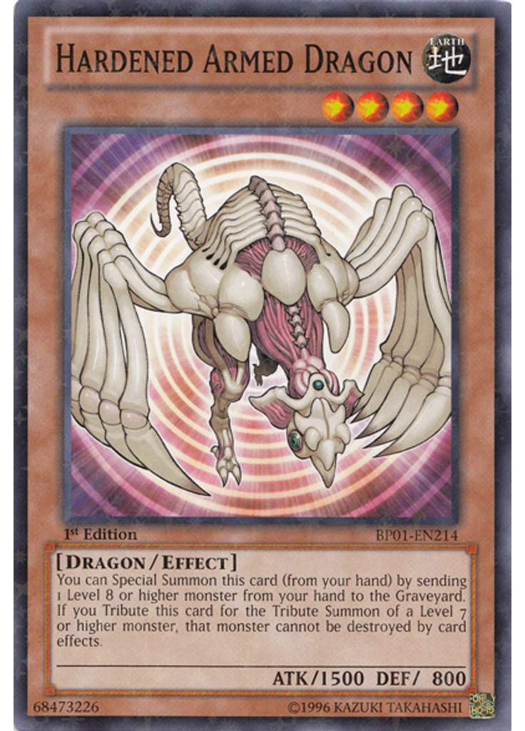 Hardened Armed Dragon (Starfoil Rare 1st Edition)