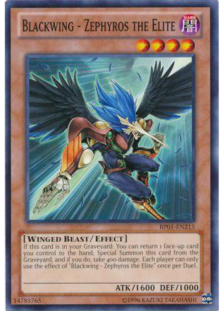 Blackwing - Zephyros the Elite (Common Unlimited)