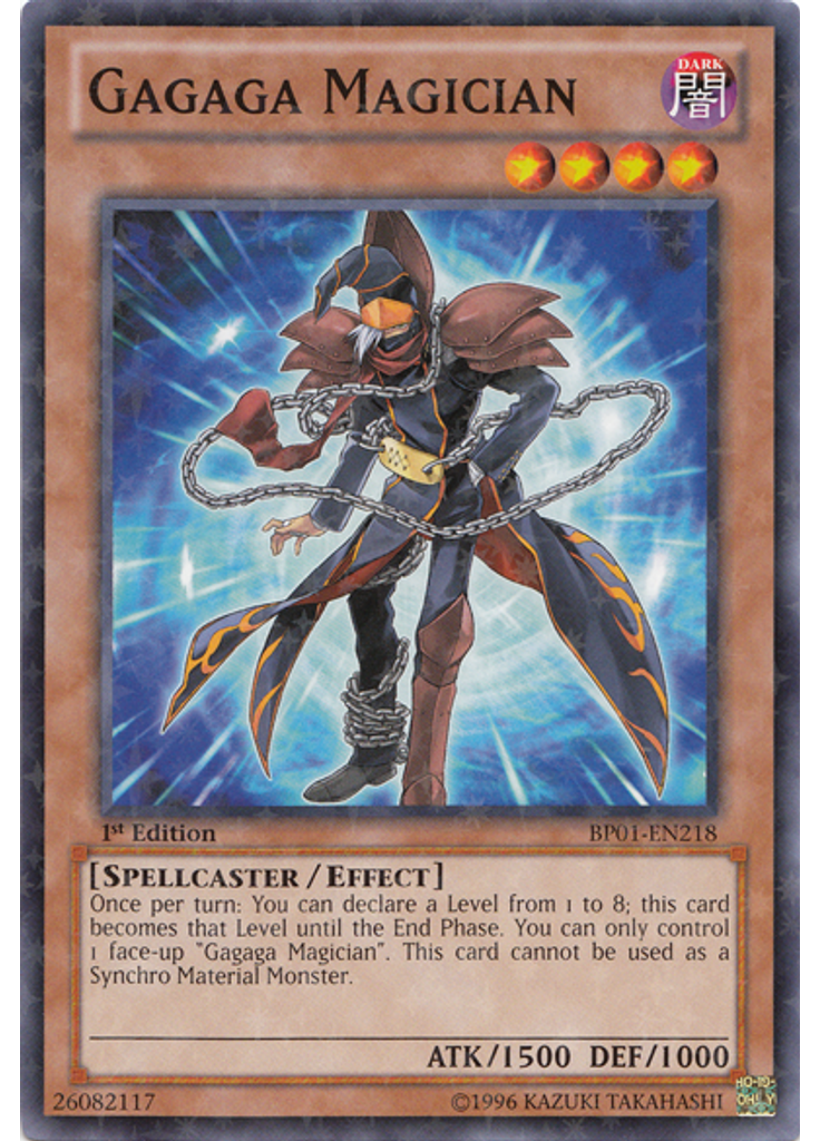 Gagaga Magician (Starfoil Rare 1st Edition)