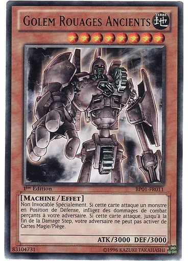 Golem Rouages Ancients