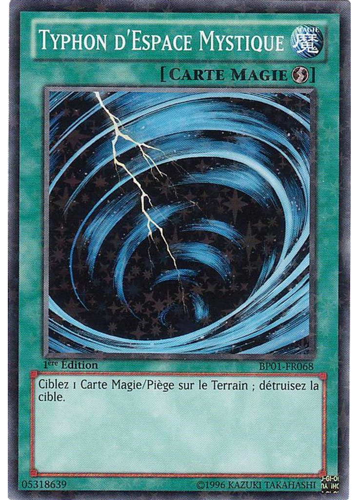 Typhon d'Espace Mystique (Starfoil Rare 1st Edition)