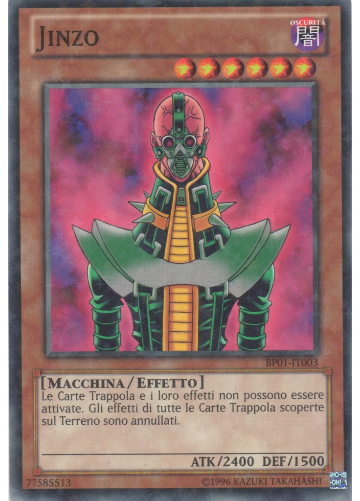 Jinzo (Starfoil Rare Unlimited)