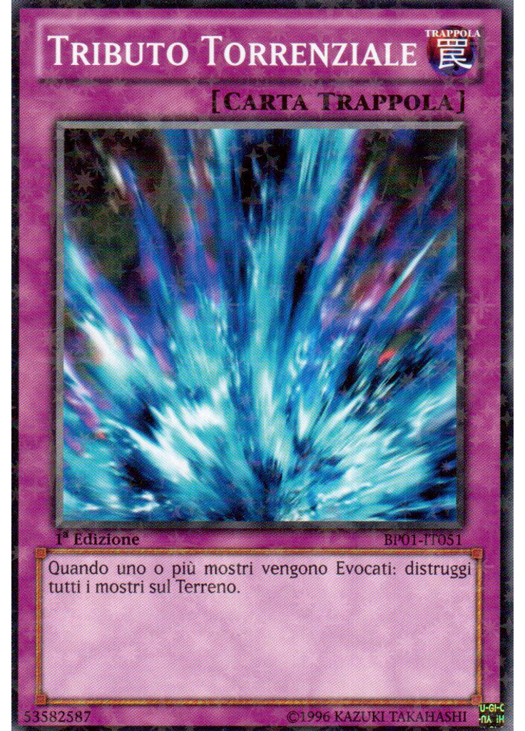 Tributo Torrenziale (Starfoil Rare 1st Edition)