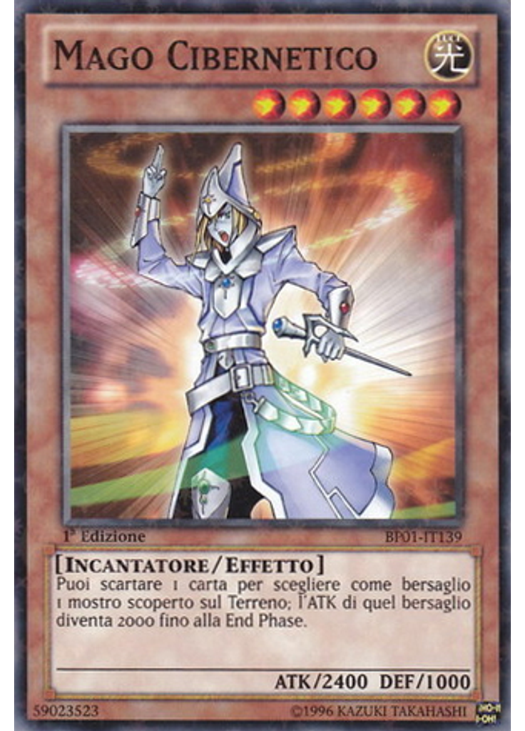 Mago Cibernetico (Starfoil Rare 1st Edition)