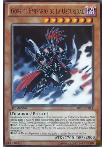 Gorz el Emisario de la Oscuridad