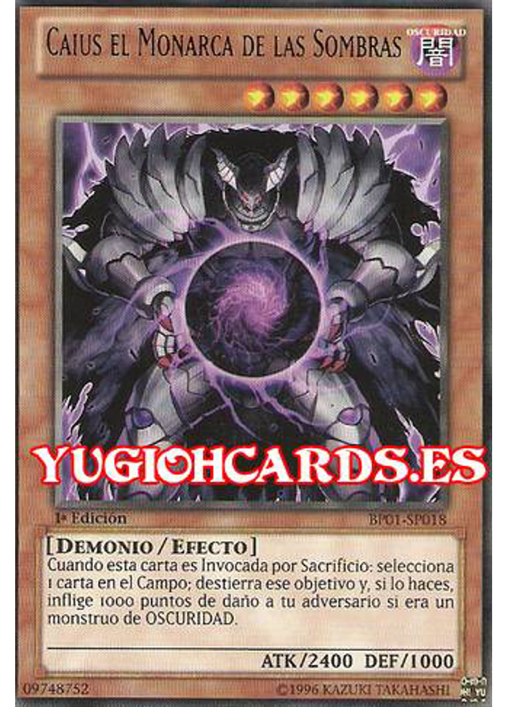 Caius el Monarca de las Sombras