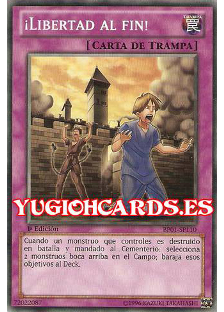 ¡Libertad al fin!