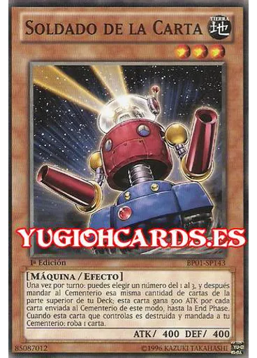 Soldado de la Carta
