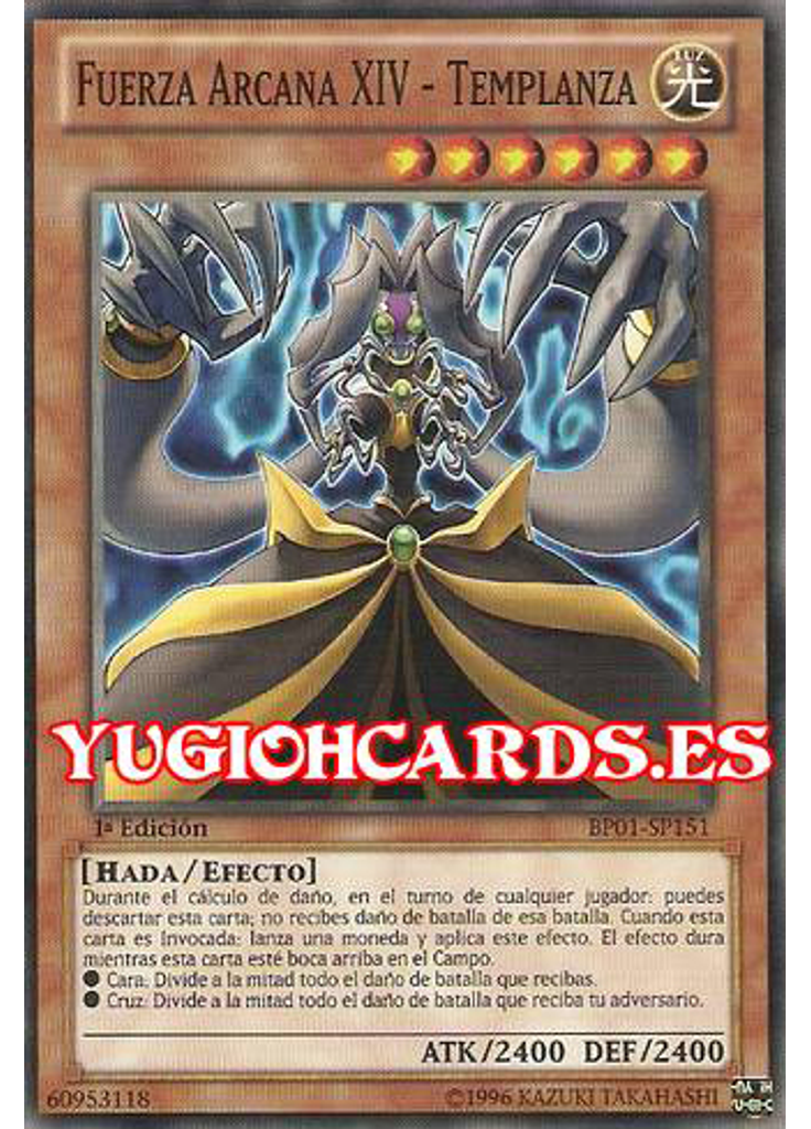Fuerza Arcana XIV - Templanza