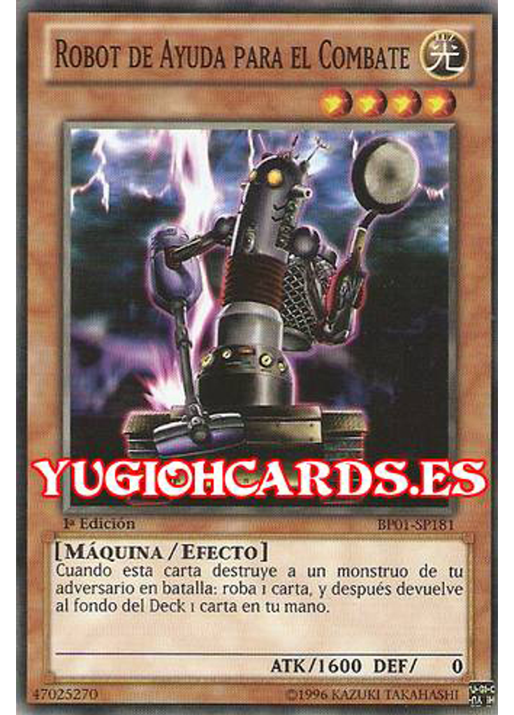 Robot de Ayuda para el Combate
