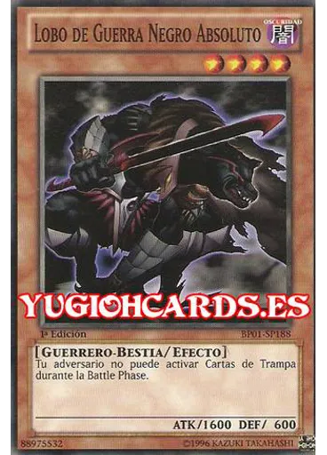 Lobo de Guerra Negro Absoluto