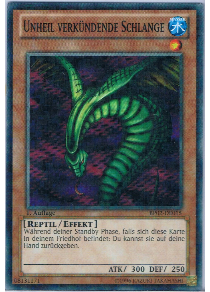 Unheil verkündende Schlange (Mosaic Rare 1st Edition)