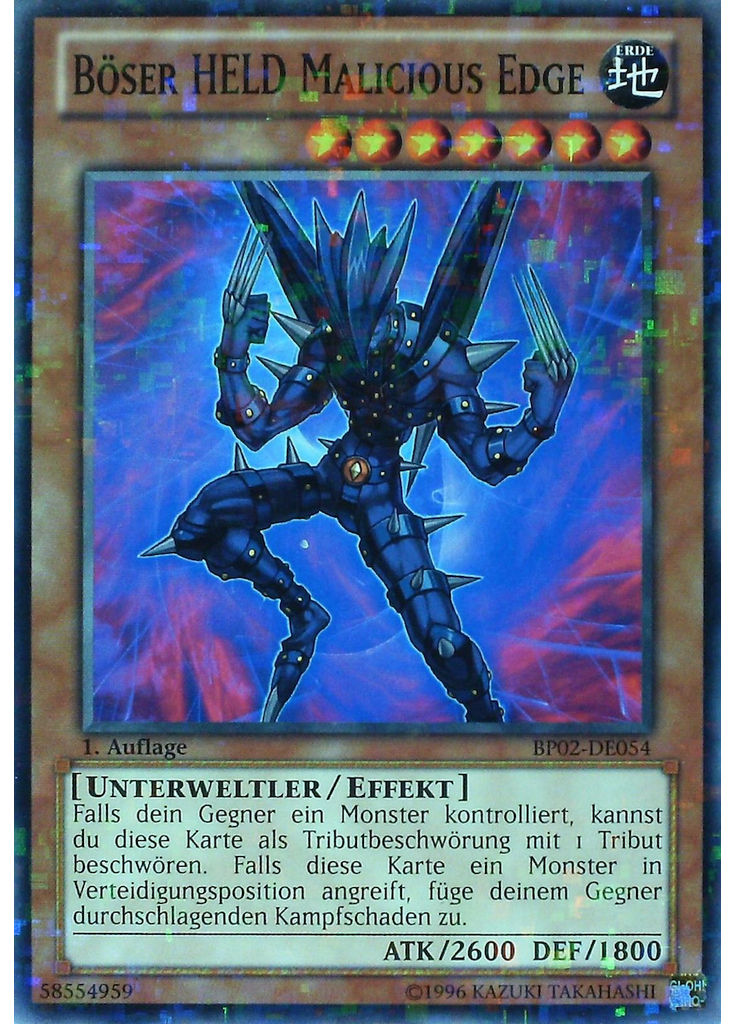 Böser HELD Malicious Edge (Mosaic Rare 1st Edition)