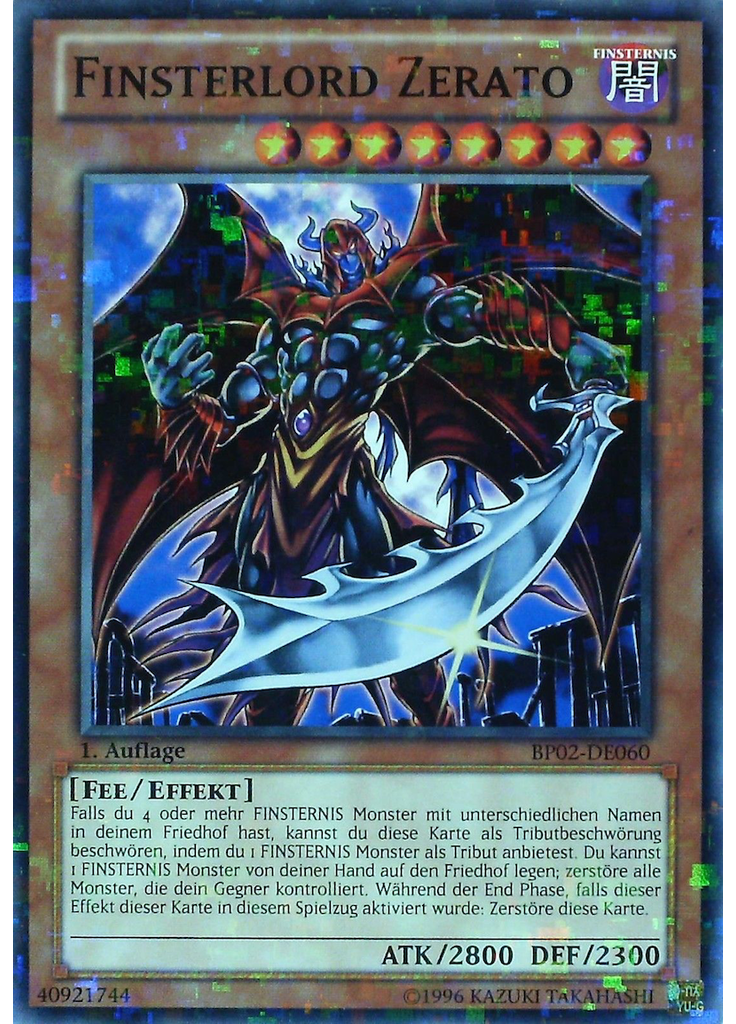 Finsterlord Zerato (Mosaic Rare 1st Edition)