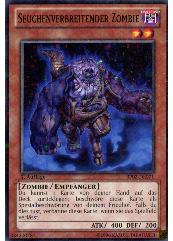 Seuchenverbreitender Zombie (Mosaic Rare 1st Edition)