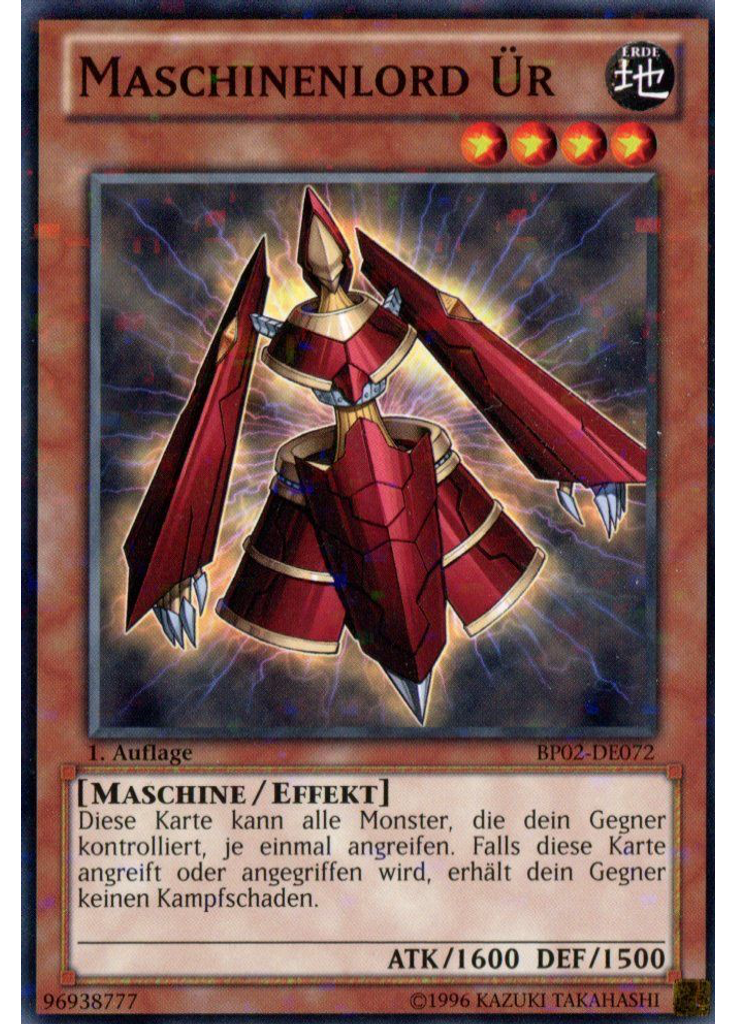 Maschinenlord Ür (Mosaic Rare 1st Edition)