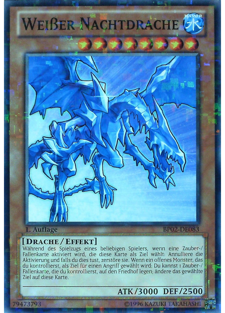 Weißer Nachtdrache (Mosaic Rare 1st Edition)