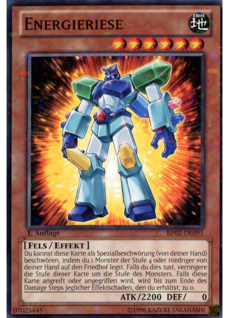 Energieriese (Mosaic Rare 1st Edition)