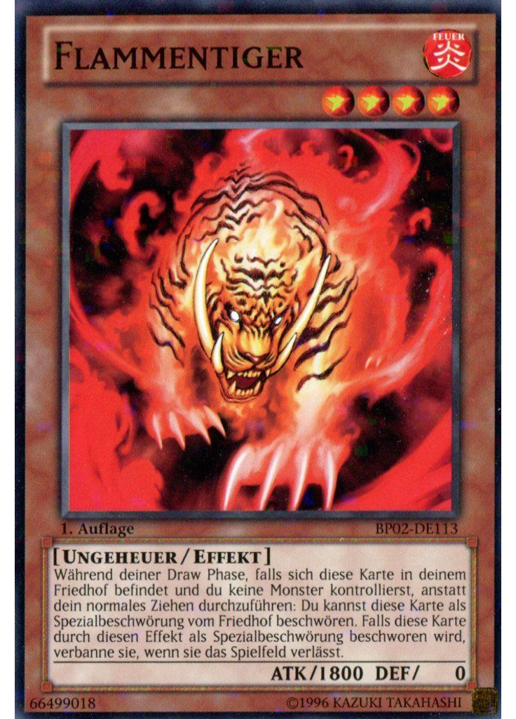 Flammentiger (Mosaic Rare 1st Edition)