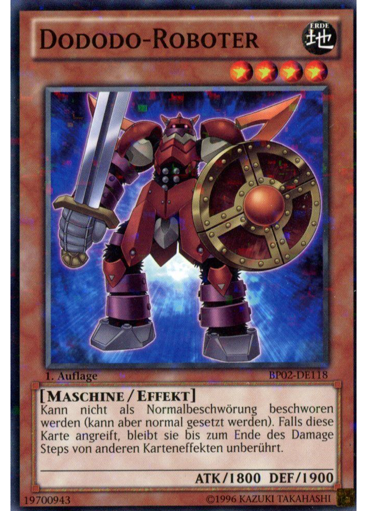 Dododo-Roboter (Mosaic Rare 1st Edition)