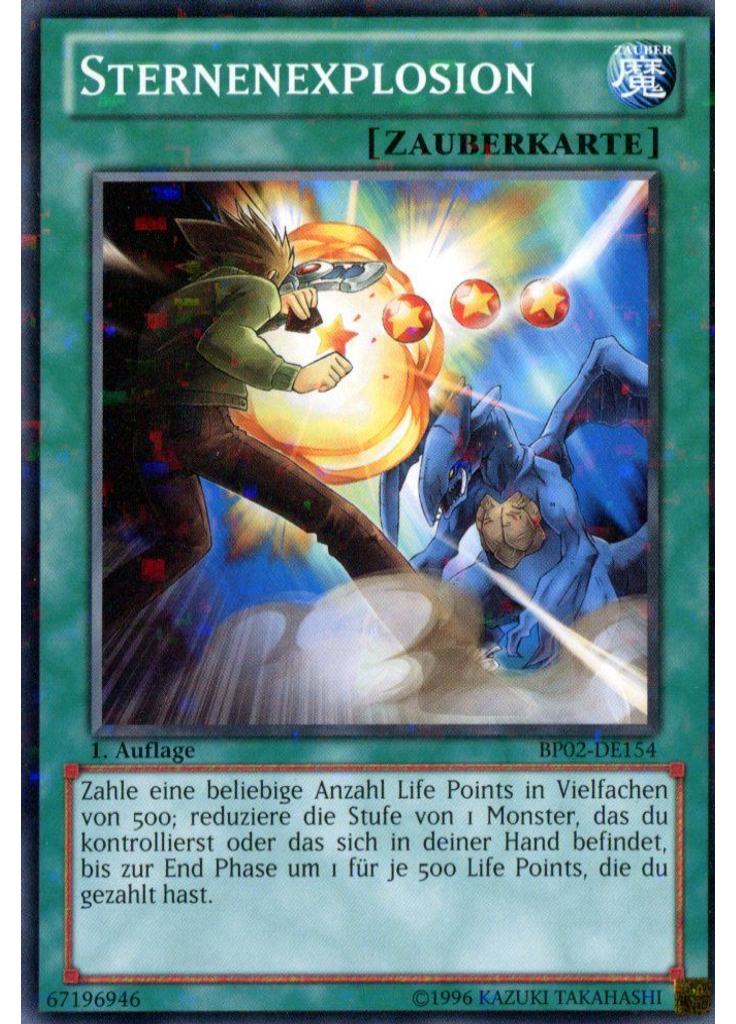 Sternenexplosion (Mosaic Rare 1st Edition)