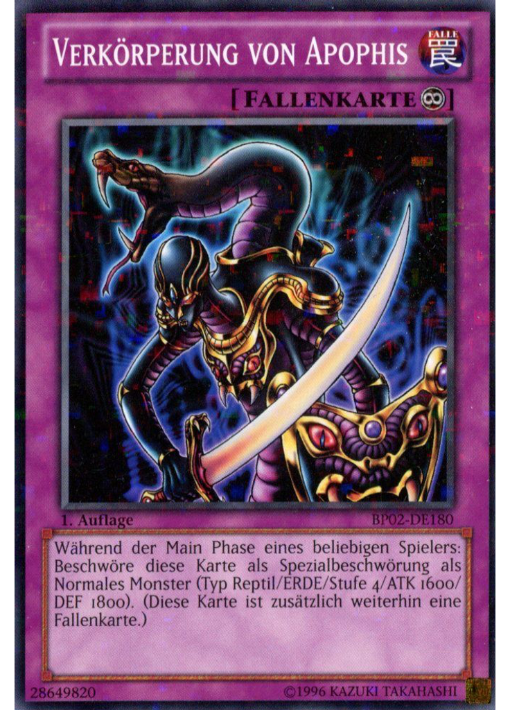 Verkörperung von Apophis (Mosaic Rare 1st Edition)