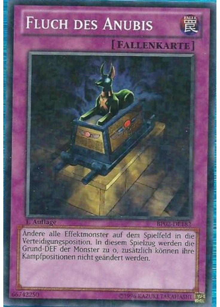 Fluch des Anubis (Mosaic Rare 1st Edition)