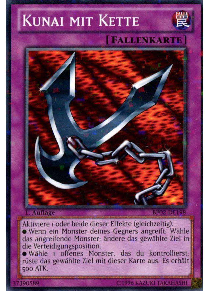 Kunai mit Kette (Mosaic Rare 1st Edition)