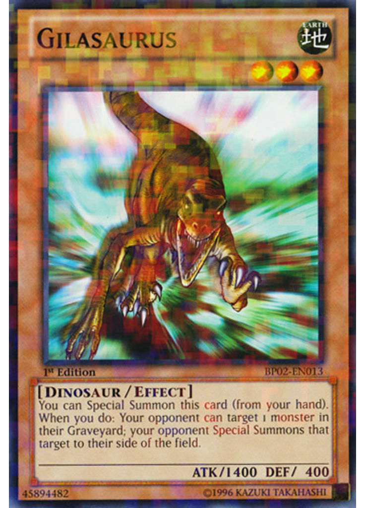 Gilasaurus (Mosaic Rare 1st Edition)