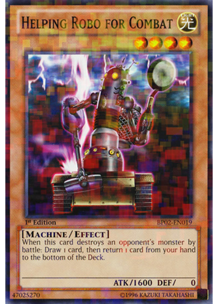 Helping Robo for Combat (Mosaic Rare 1st Edition)
