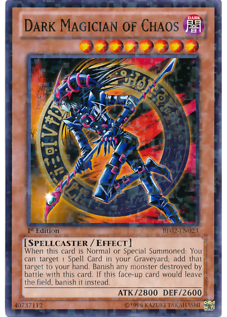 Dark Magician of Chaos (Mosaic Rare 1st Edition)