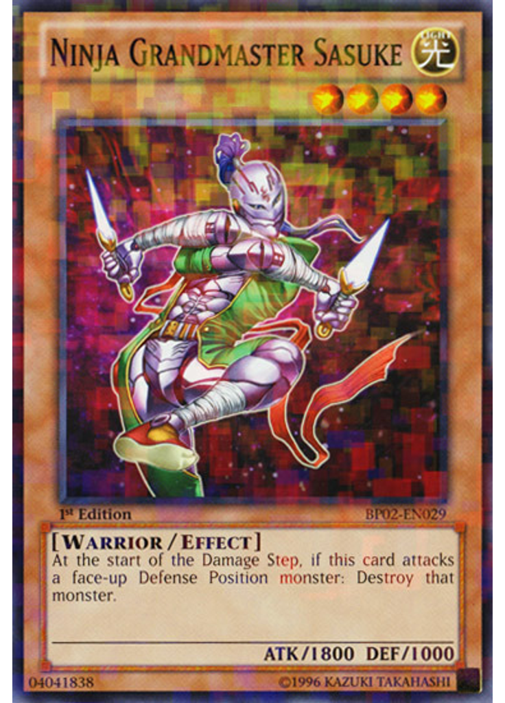 Ninja Grandmaster Sasuke (Mosaic Rare 1st Edition)