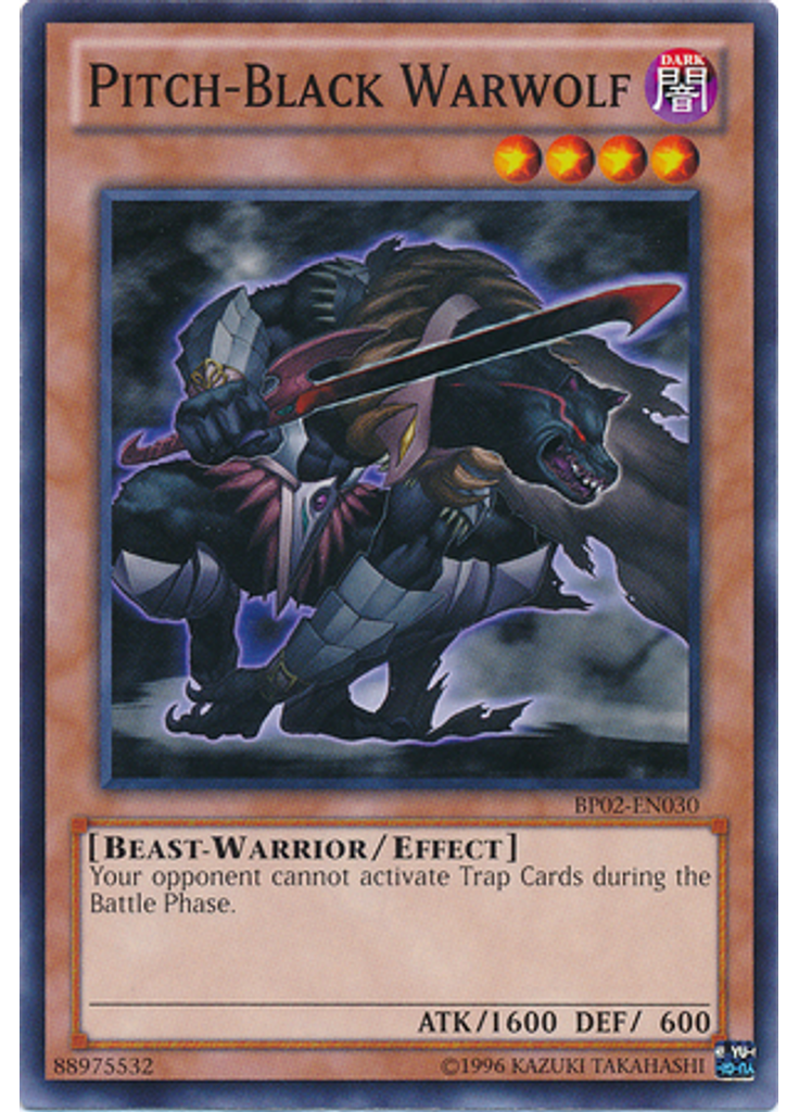 Pitch-Black Warwolf (Common Unlimited)