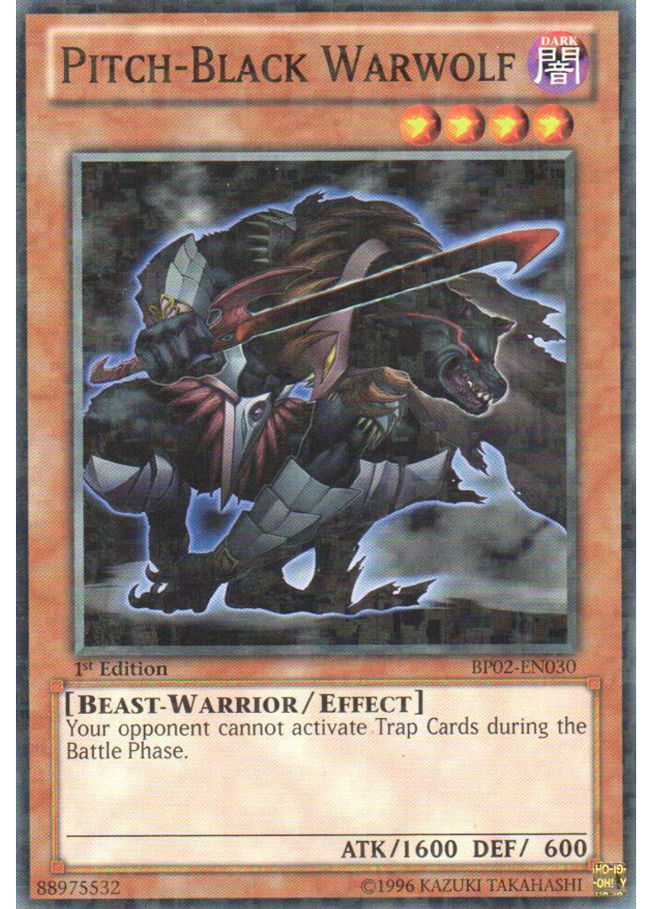 Pitch-Black Warwolf (Mosaic Rare 1st Edition)