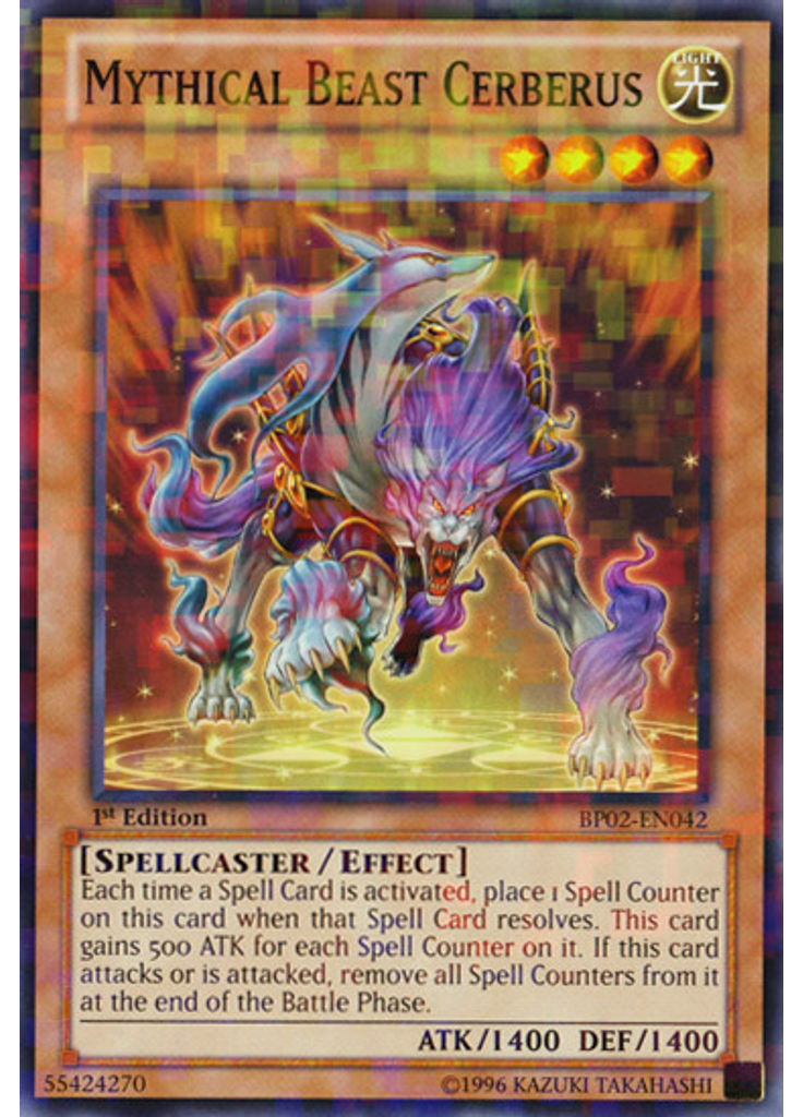 Mythical Beast Cerberus (Mosaic Rare 1st Edition)