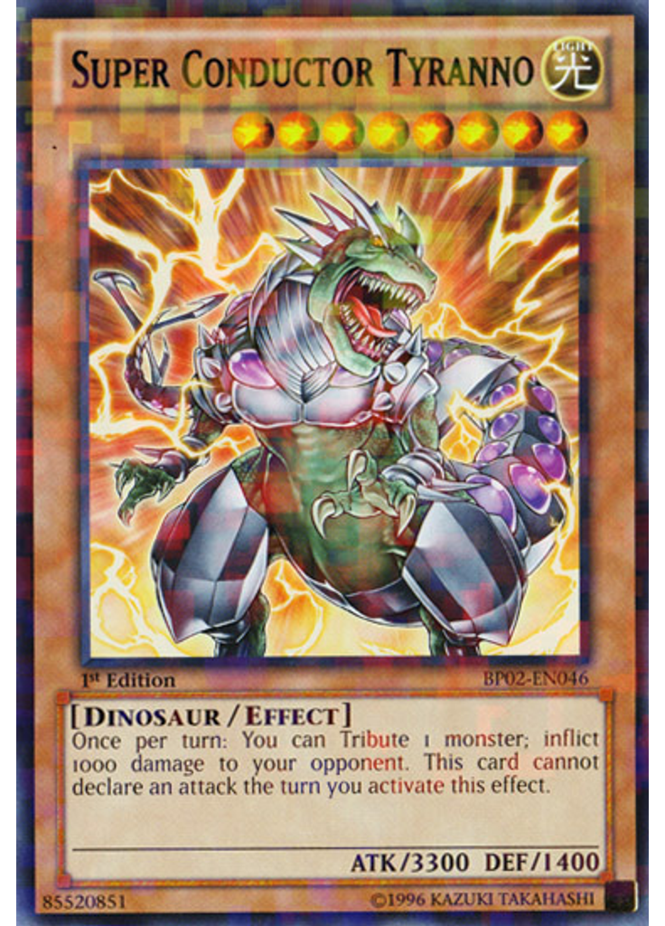 Super Conductor Tyranno (Mosaic Rare 1st Edition)