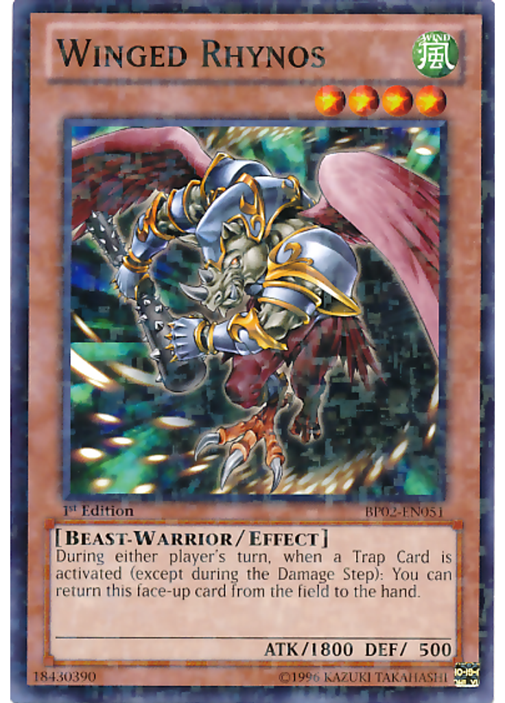 Winged Rhynos (Mosaic Rare 1st Edition)