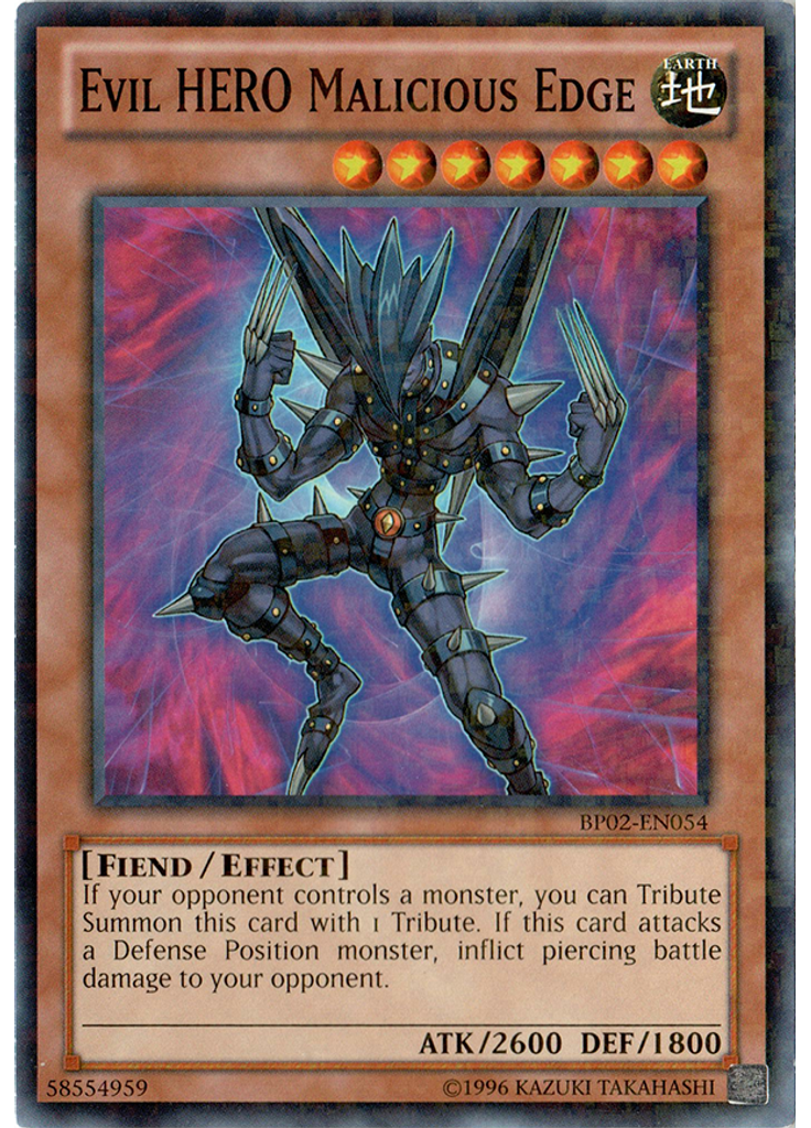Evil HERO Malicious Edge (Mosaic Rare Unlimited)