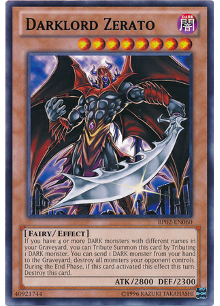 Darklord Zerato (Rare Unlimited)