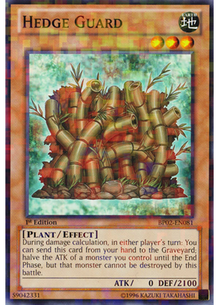 Hedge Guard (Mosaic Rare 1st Edition)