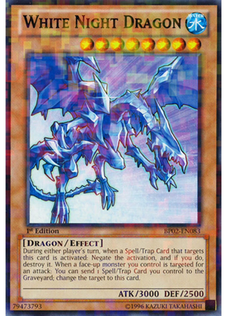 White Night Dragon (Mosaic Rare 1st Edition)