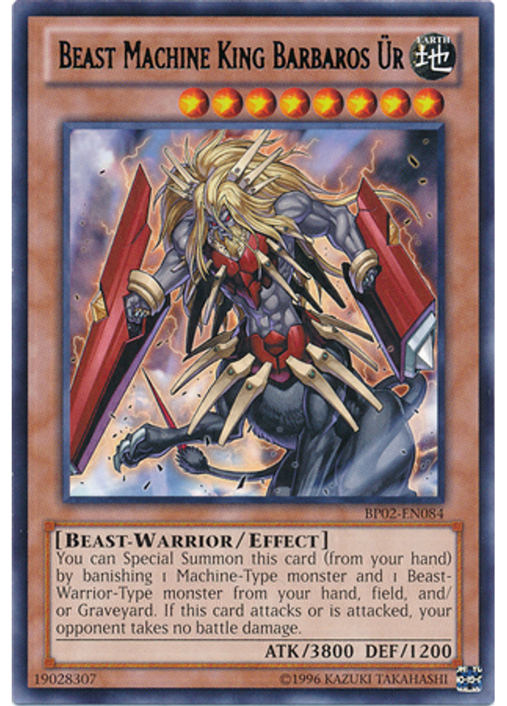 Beast Machine King Barbaros Ür (Rare Unlimited)